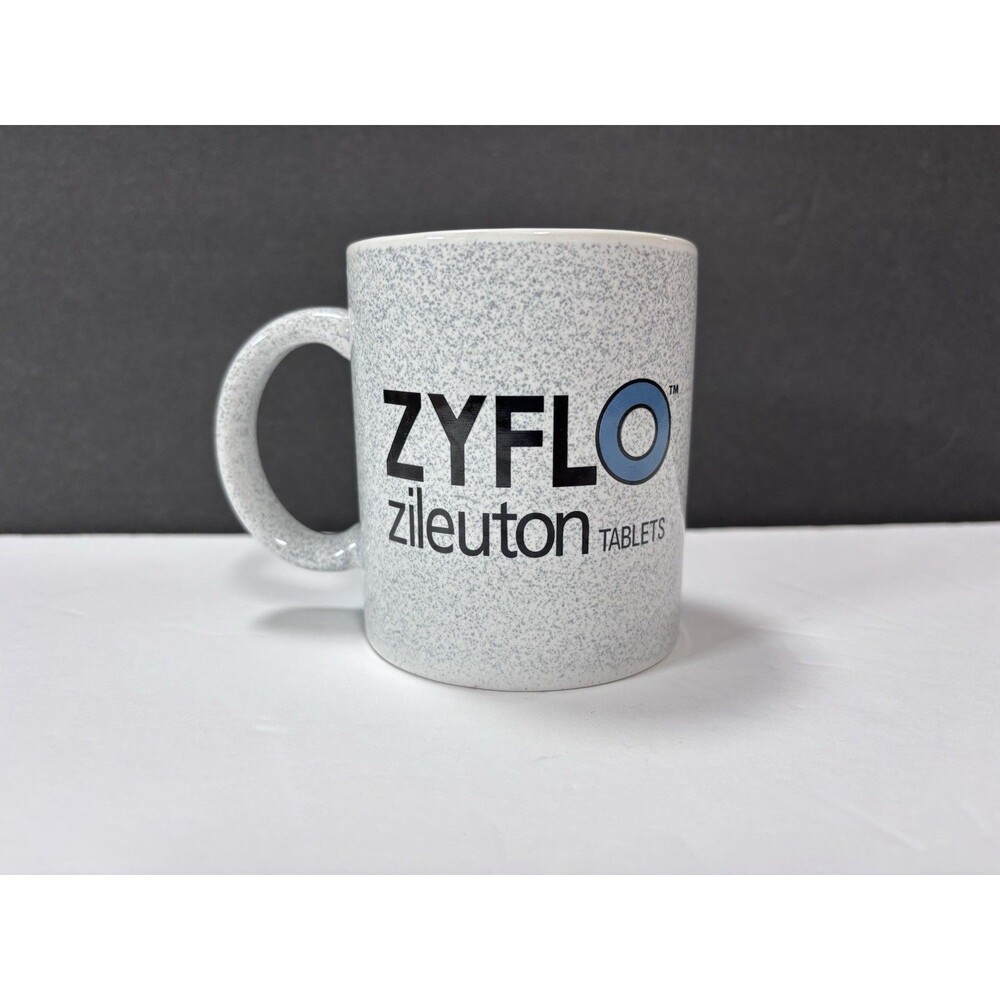 Zyflo Zileuton PROMO Advertisement Coffee Mug B.C. Comic Pharmaceutical Medical